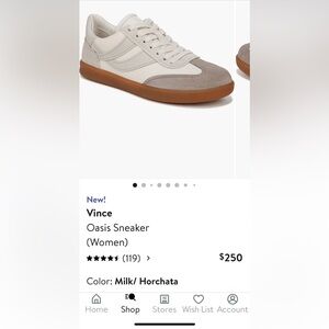 Vince Oasis sneakers size 8.5